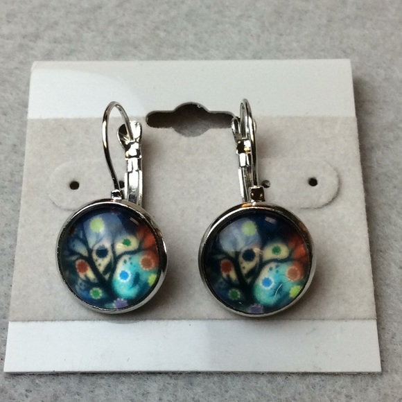 Jewelry - New Colorful Tree of Life Earrings